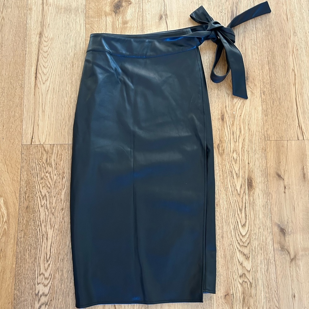 Never Fully Dressed Black Pencil Skirt
